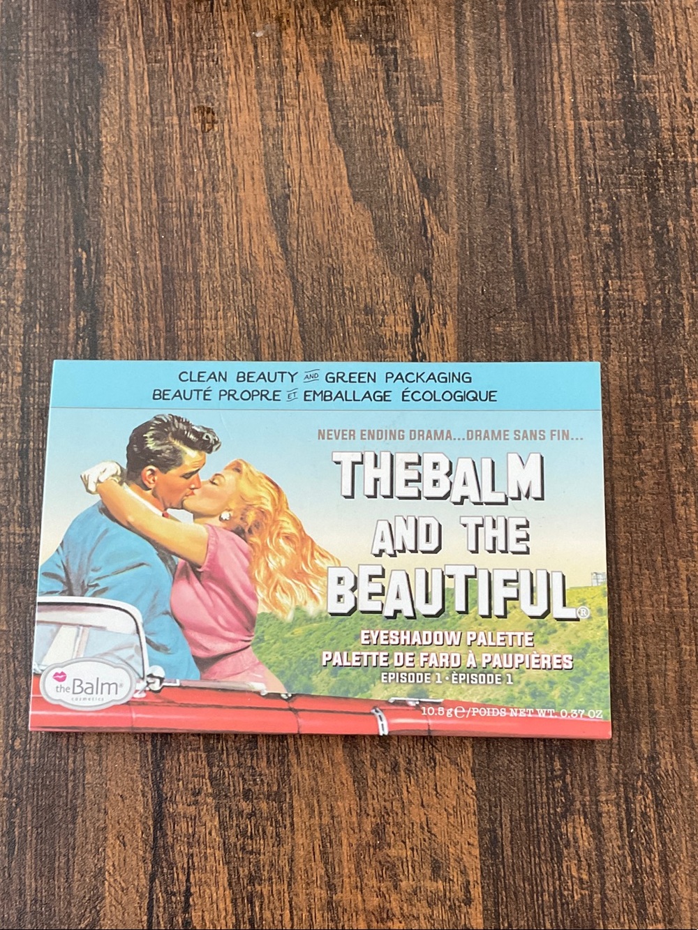 theBalm And The Beautiful Eyeshadow Palette - Blue, Pink & Green Artwork
